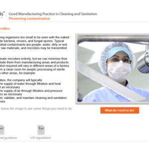 Good Manufacturing Practice in Cleaning and Sanitation