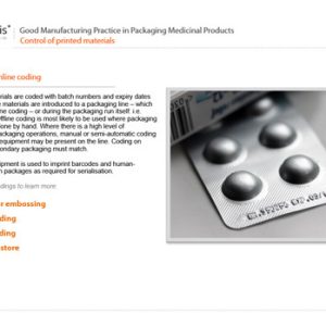 Good Manufacturing Practice in Packaging Medicinal Products